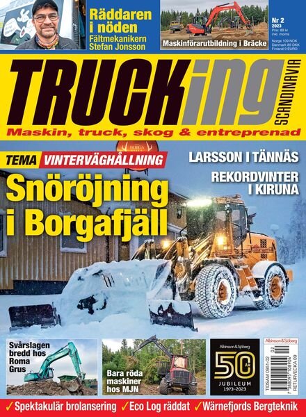 Trucking Scandinavia – januari 2023 Cover
