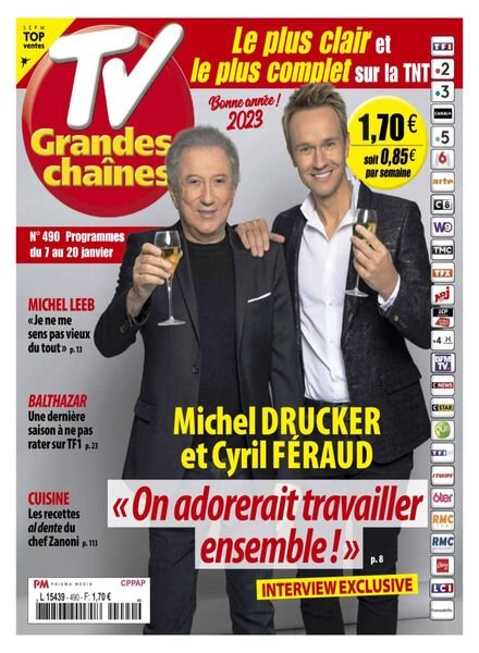 TV Grandes chaines – 7 Janvier 2023 Cover