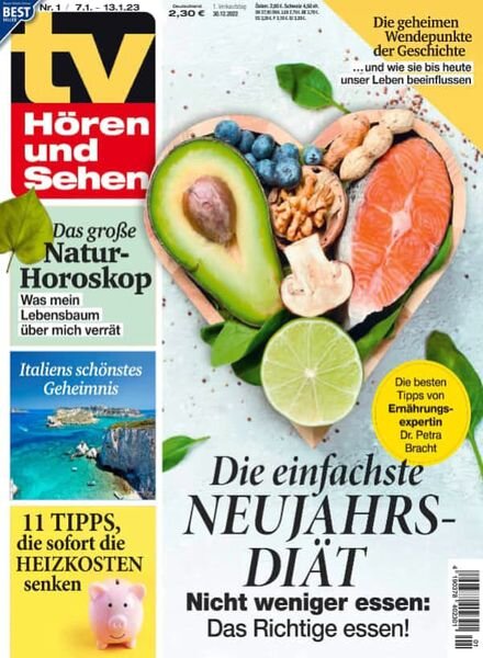 TV Horen und Sehen – 30 Dezember 2022 Cover