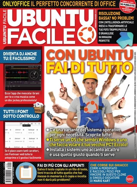 Ubuntu Facile – febbraio 2023 Cover