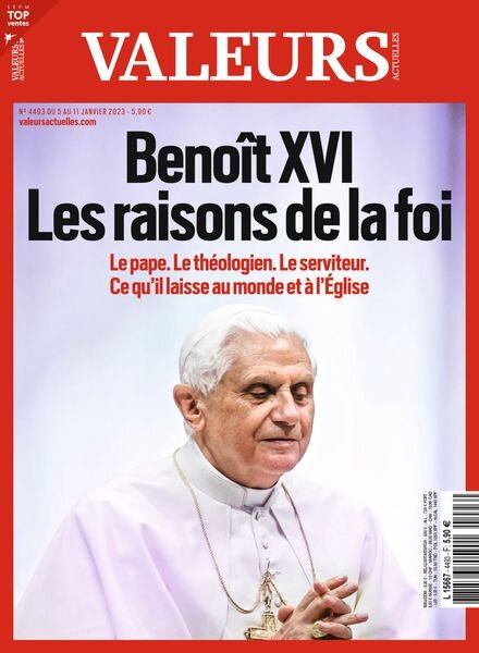 Valeurs Actuelles – 5 Janvier 2023 Cover