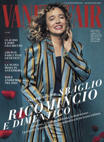 Vanity Fair Italia – 04 gennaio 2023 Cover