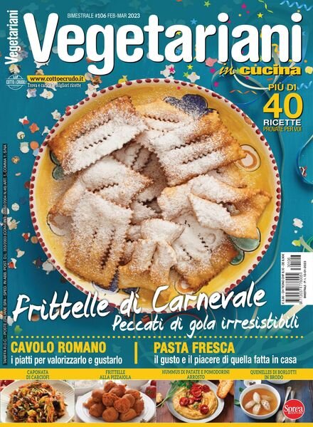 Vegetariani in Cucina – febbraio 2023 Cover