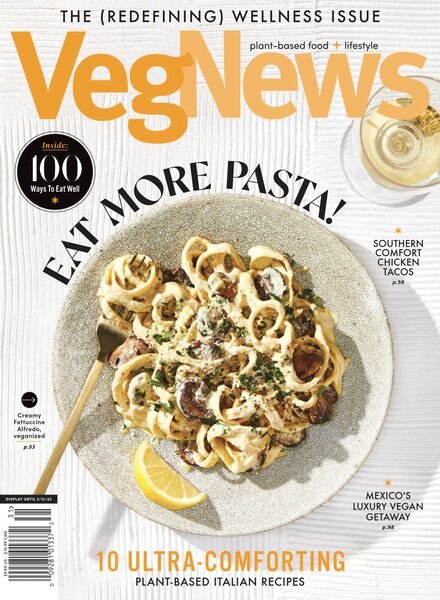 VegNews Magazine – December 2022 Cover