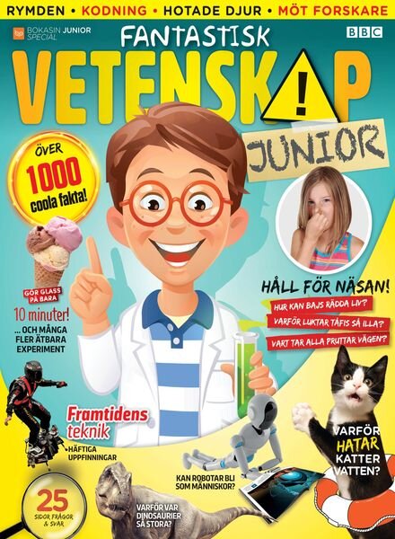 Vetenskap Junior Sverige – 21 januari 2023 Cover