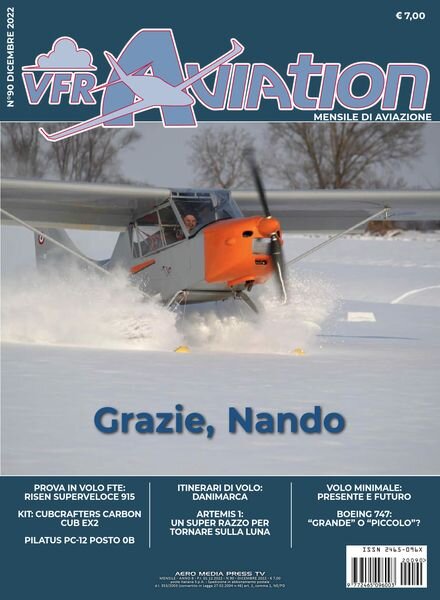 VFR Aviation – Dicembre 2022 Cover