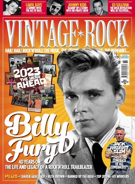 Vintage Rock – January-February 2023 Cover