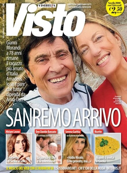 Visto – 12 gennaio 2023 Cover