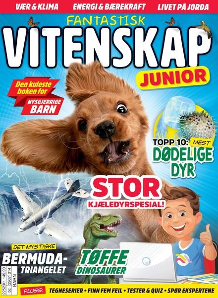 Vitenskap Junior – 07 januar 2023 Cover