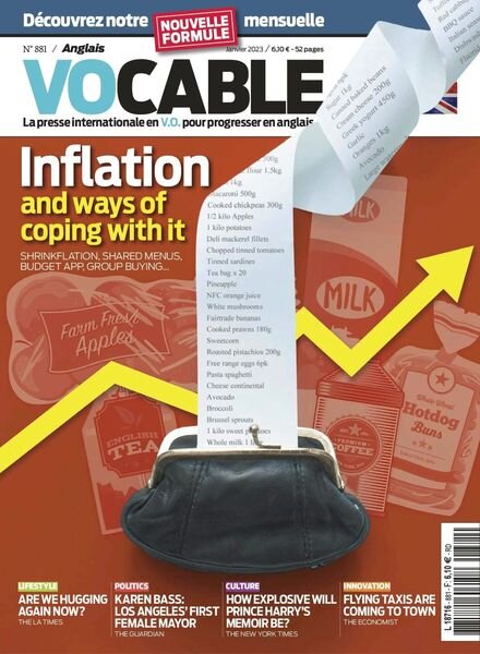 Vocable Anglais – 06 janvier 2023 Cover