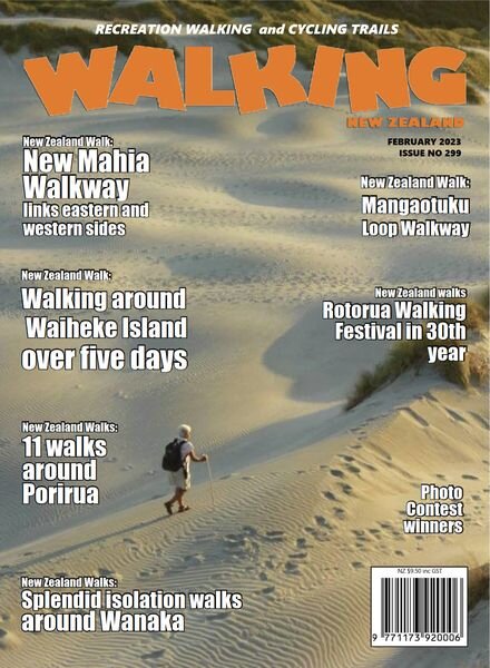 Walking New Zealand – February 2023 Cover