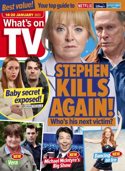 What’s on TV – 14 January 2023 Cover