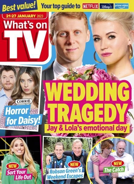 What’s on TV – 21 January 2023 Cover