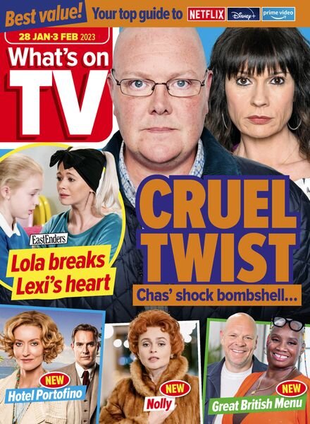 What’s on TV – 28 January 2023 Cover