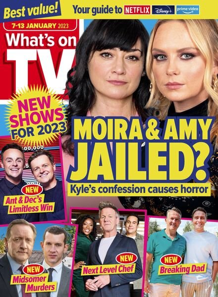 What’s on TV – January 2023 Cover