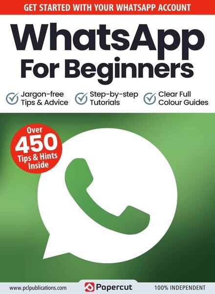 WhatsApp For Beginners – January 2023 Cover