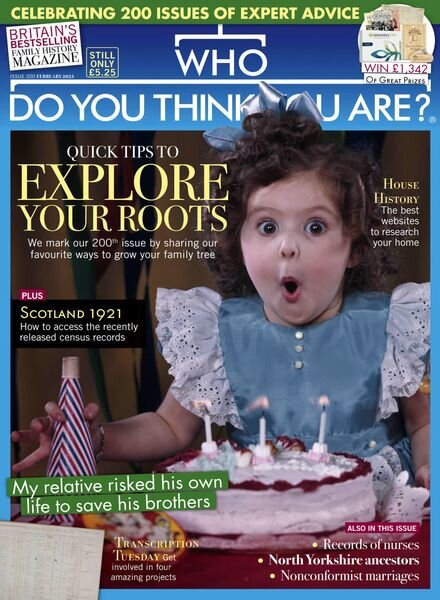 Who Do You Think You Are – February 2023 Cover