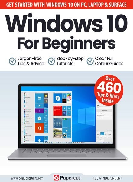 Windows 10 For Beginners – January 2023 Cover