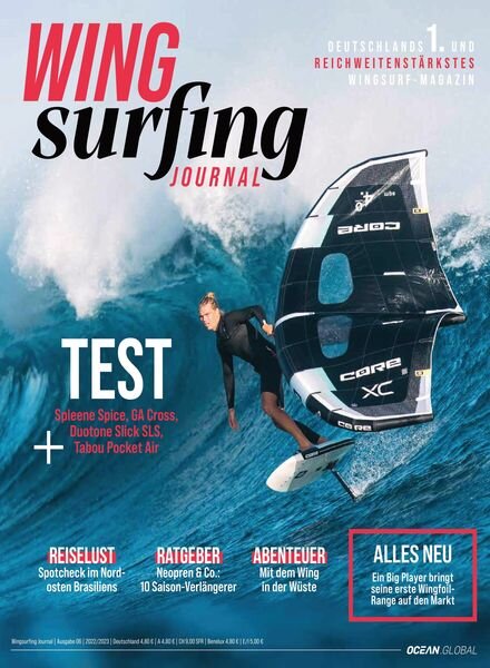 Wingsurfing Journal – 23 Dezember 2022 Cover