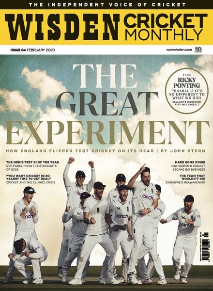 Wisden Cricket Monthly – February 2023 Cover