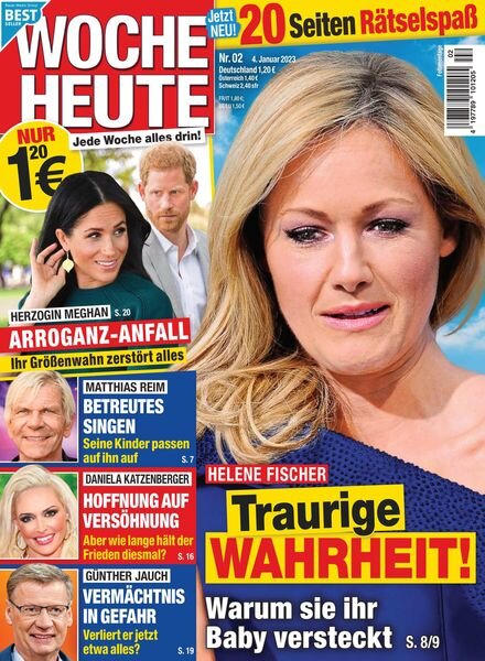 Woche Heute – 04 Januar 2023 Cover