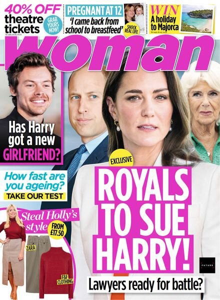 Woman UK – 30 January 2023 Cover
