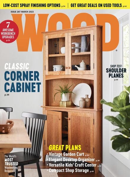 WOOD Magazine – March 2023 Cover