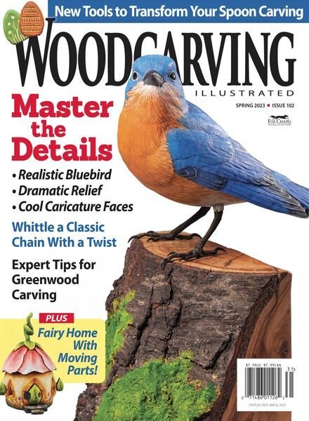 Woodcarving Illustrated – January 2023 Cover