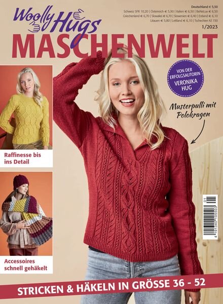 Woolly Hugs Maschenwelt – Nr 1 2023 Cover