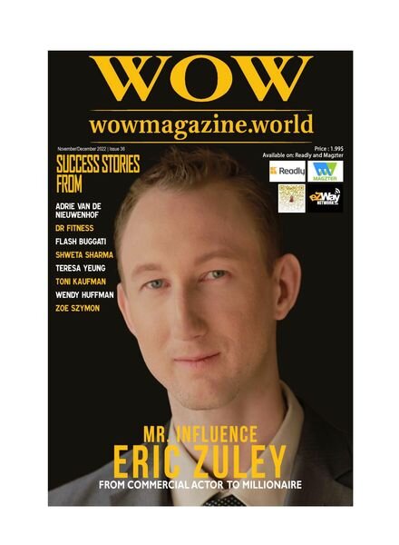 Wow Magazine – 01 January 2023 Cover