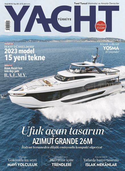Yacht – Ocak 2023 Cover