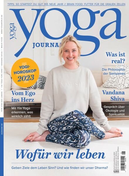 Yoga Journal Germany – Dezember 2022 Cover