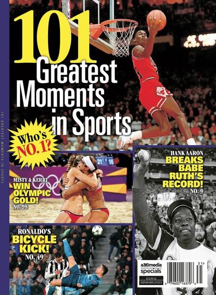 101 Greatest Moments in Sports – January 2023 Cover