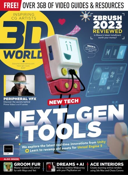 3D World UK – April 2023 Cover