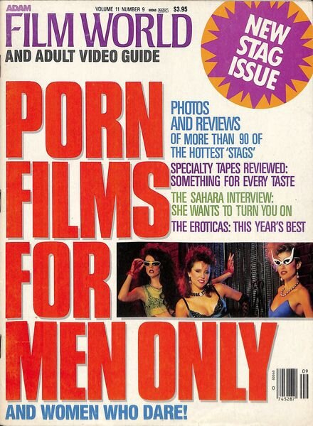 Adam Film World – January 1987 Cover