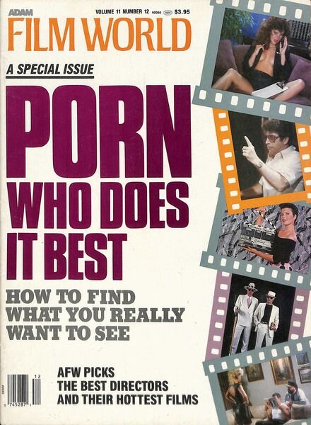 Adam Film World – July 1987 Cover