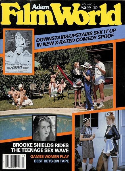Adam Film World – March 1981 Cover