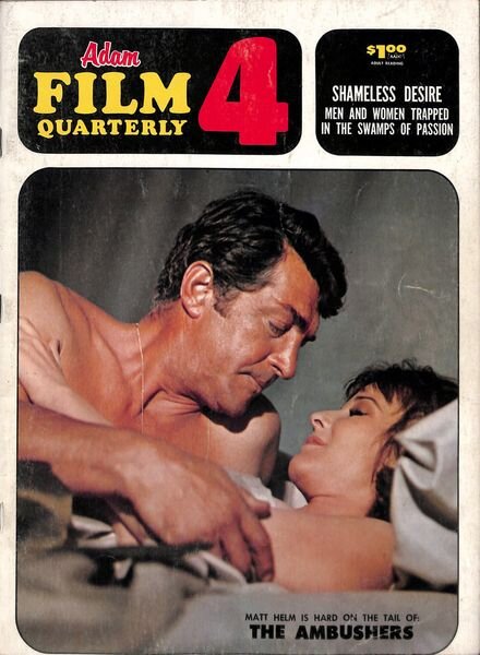 Adult Film Quarterly – April 1968 Cover