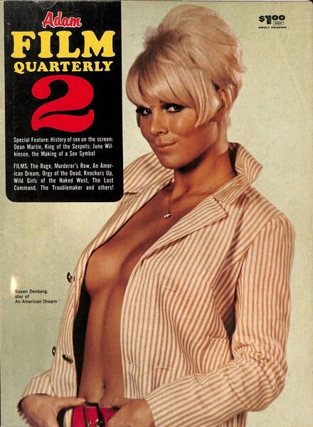 Adult Film Quarterly – June 1967 Cover