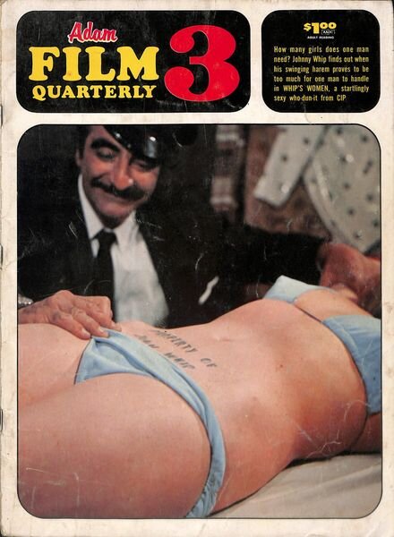 Adult Film Quarterly – November 1967 Cover