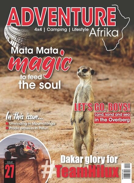 Adventure Afrika – January 2023 Cover