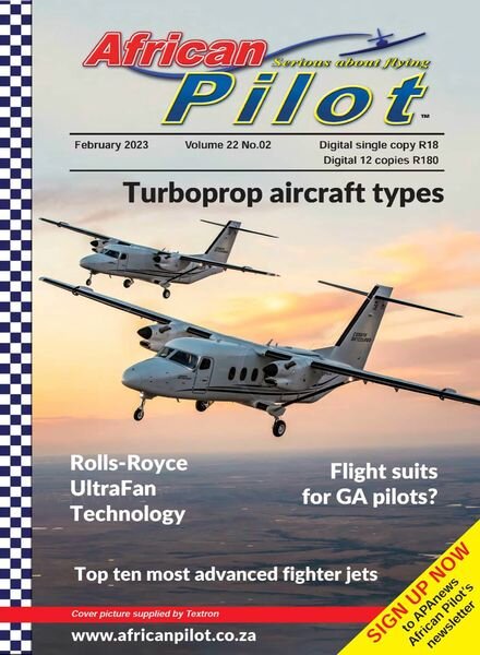 African Pilot – March 2023 Cover