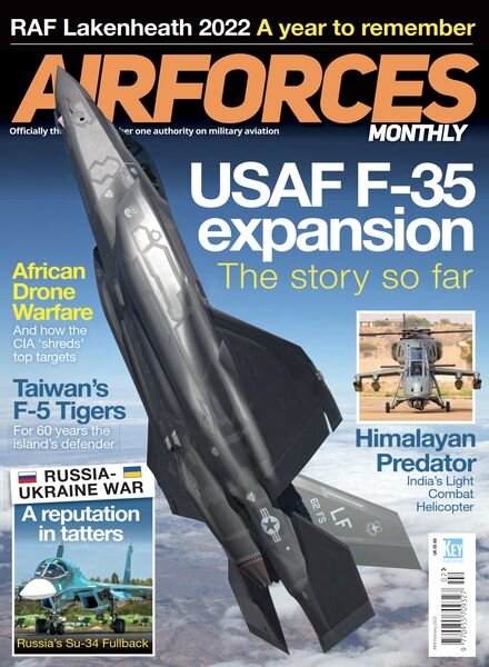 AirForces Monthly – February 2023 Cover