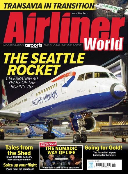 Airliner World – March 2023 Cover