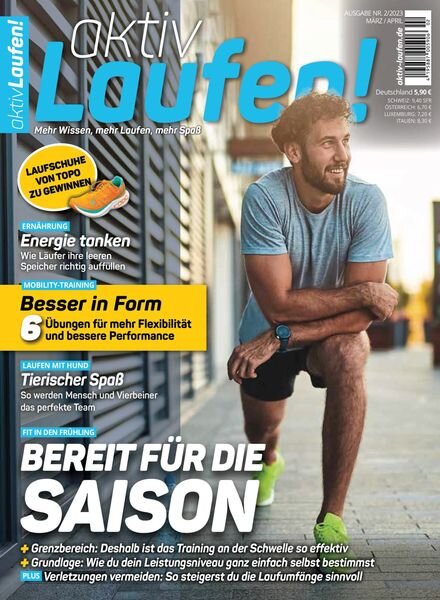 aktiv Laufen – Februar 2023 Cover