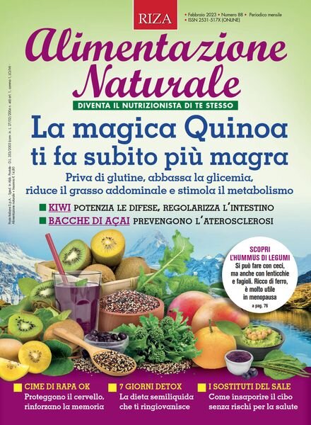 Alimentazione Naturale – Febbraio 2023 Cover