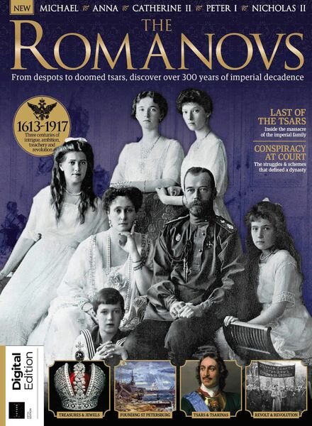 All About History – Book Of The Romanovs – February 2023 Cover