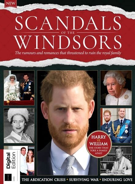 All About History – Scandals of the Windsors – 4th Edition – February 2023 Cover
