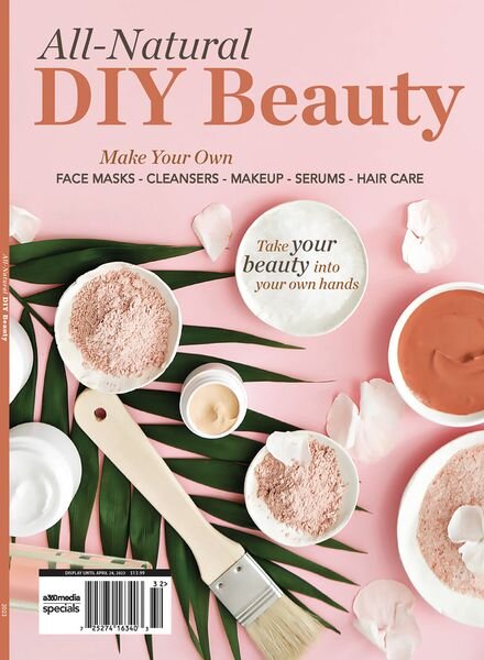 All-Natural DIY Beauty – January 2023 Cover