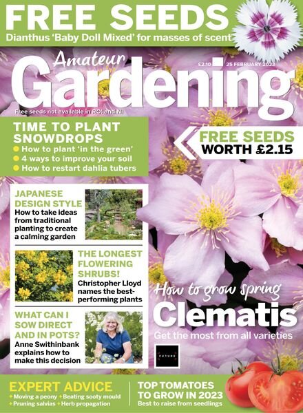 Amateur Gardening – 25 February 2023 Cover